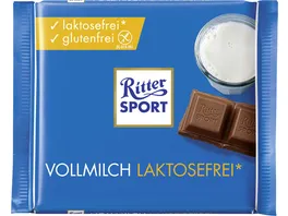 Ritter Sport Schokolade Vollmilch Laktosefrei