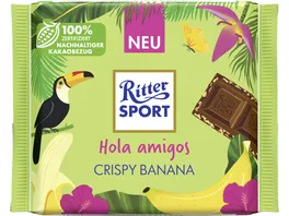 Ritter Sport 100G Crispy Banana Tafel