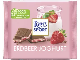 Ritter Sport 100G Erdbeer Joghurt Tafel