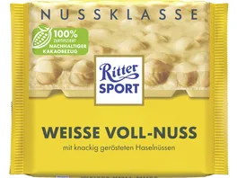 Ritter Sport Nuss Klasse Weisse Voll Nuss Tafel