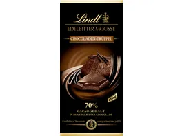 Lindt Edelbitter Mousse Chocoladen Trueffel