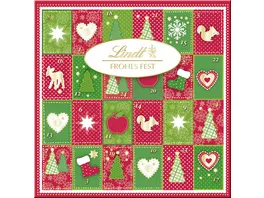 Lindt Frohes Fest Tisch Adventskalender