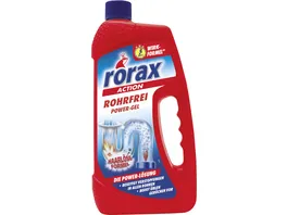 rorax Rohrfrei Power Gel