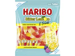 Haribo Fruchtgummi Bitter Lemon Friends