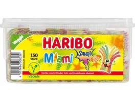 Haribo Fruchtgummi Miami Sauer Veggie