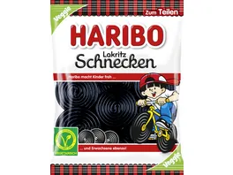 Haribo Lakritz Schnecken Veggie