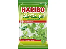 Haribo Gummibonbons Air Drops Eukalyptus Menthol