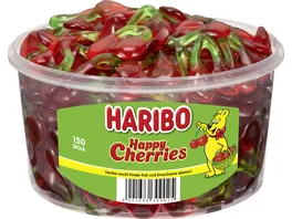 Haribo Fruchtgummi Happy Cherries Runddose