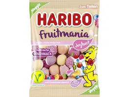 Haribo Suessware Fruchtgummi Fruitmania Joghurt