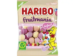 Haribo Fruchtgummi Fruitmania Joghurt Veggie