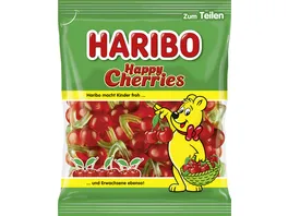 Haribo Suessware Fruchtgummi Happy Cherries 1 BT 175 g