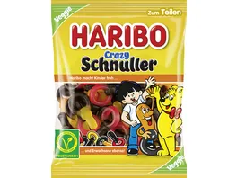 Haribo Fruchtgummi Crazy Schnuller Veggie