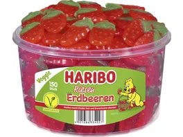 Haribo Suessware Fruchtgummi Riesen Erdbeeren 1 Rd 150 St
