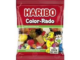 Haribo Suessware Suesswaren Mischung mit Lakritz Color Rado 1 BT 175 g
