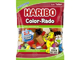 Haribo Mischung mit Lakritz Color Rado