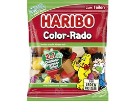 Haribo Mischung mit Lakritz Color Rado