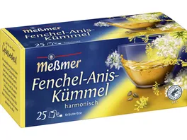 Messmer Kraeutertee Fenchel Anis Kuemmel