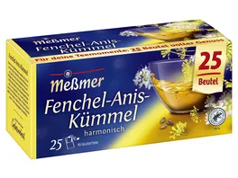 Messmer Kraeutertee Fenchel Anis Kuemmel