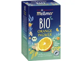 Messmer Bio Tee Orange Ingwer