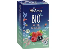 Messmer Bio Tee Rote Beeren