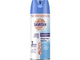 Sagrotan Hygiene Spray Aerosol Desinfektionsmittel fuer Textilien und Oberflaechen
