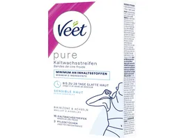 Veet PURE Kaltwachsstreifen Bikini Achseln