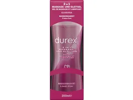 Durex Massage Gleitgel 2in1 Guarana