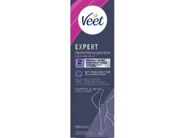 Veet Expert Haarentfernungs Creme Koerper Beine