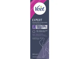 Veet Expert Haarentfernungs Creme Koerper Beine