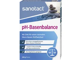 sanotact pH Basenbalance Pulver
