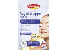 Schaebens Augen Lippen Maske