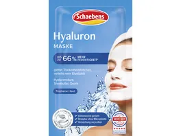 Schaebens Hyaluron Maske 2x5 ml