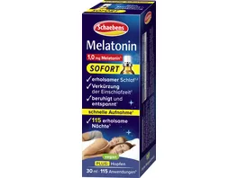 Schaebens Melatonin SOFORT SPRAY