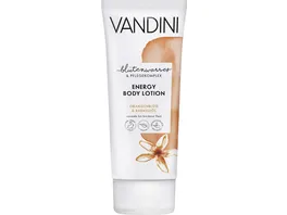 VANDINI ENERGY Body Lotion Orangenbluete Babassuoel Normale bis trockene Haut 200 ml