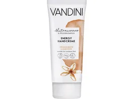 VANDINI ENERGY Handcreme Orangenbluete Babassuoel Normale bis trockene Haut 75 ml