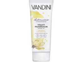 VANDINI VITALITY Pflegedusche Vanillebluete Macadamiaoel Trockene