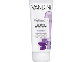 VANDINI SENSITIVE Body Lotion Veilchenbluete Reismilch Empfindliche und sensible Haut 200 ml