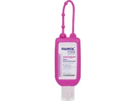 numis med Hand Desinfektionsgel ANTISEPT mit Silikonhuelle