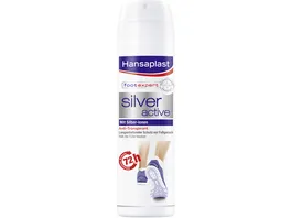 Hansaplast Silver Active Fussdeo Anti Transpirant Spray