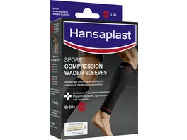 Hansaplast Sport Compression Calf Sleeves Groesse S M