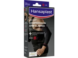 Hansaplast Sport Compression Arm Sleeves Groesse S M