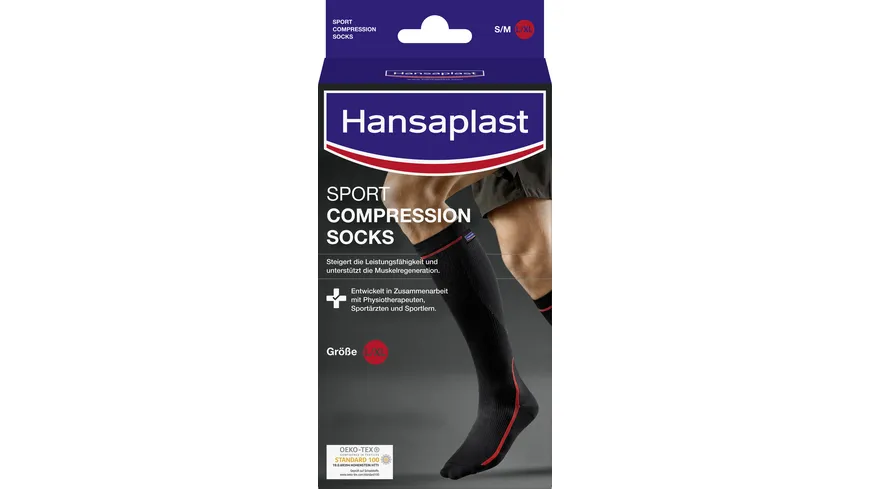 Hansaplast Sports Compression Socks Größe L/XL online bestellen | MÜLLER