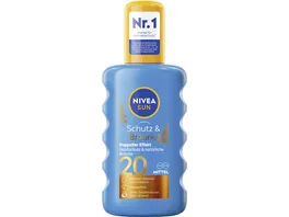 NIVEA SUN Sonnenspray Schutz Braeune LSF20