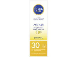 NIVEA SUN Anti Age UV Sonnenschutz Q10 LF30