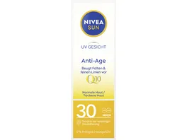 NIVEA SUN Anti Age UV Sonnenschutz Q10 LF30