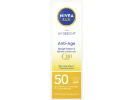 NIVEA SUN Anti Age UV Sonnenschutz Q10 LF50