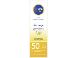 NIVEA SUN Anti Age UV Sonnenschutz Q10 LF50