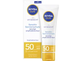 NIVEA SUN Face Creme LF50 50ml UV sensitiv