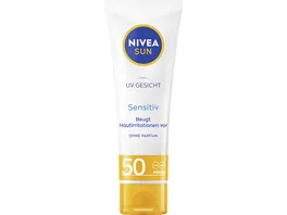NIVEA Sun UV Gesicht sensitiv Sonnenschutz LF50
