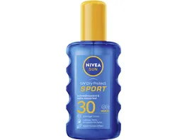 NIVEA SUN UV dry Protect Sport Transparentes Spray LF30 200ml